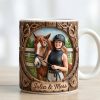 Custom Photo Gifts For Horse Lovers Coffee Mug 02hutn170126