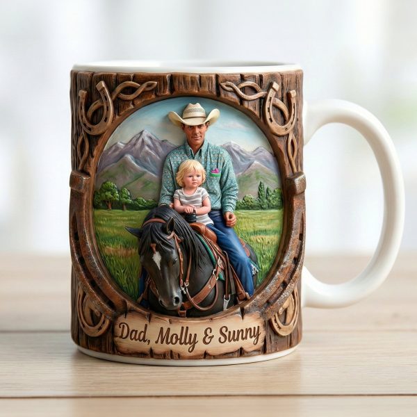 Custom Photo Gifts For Horse Lovers Coffee Mug 02hutn170126