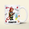 Custom Photo Gifts For Kid Firefighter Coffee Mug 05ohti061224 Custom Photo Gifts For Kid Firefighter Coffee Mug 05ohti061224
