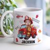 Custom Photo Gifts For Kid Firefighter Coffee Mug 05ohti061224 Custom Photo Gifts For Kid Firefighter Coffee Mug 05ohti061224