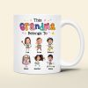Custom Photo Gifts For Mom Grandma Personalized Coffee Mug This Grandma Belongs To