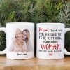 Custom Photo Gifts For Mothers Coffee Mug Mom Thank You For Raising Me