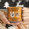 Custom Photo Good Morning Human Servant Dog Cat Pottery Mug TH10 892091 Custom Photo Good Morning Human Servant Dog Cat Pottery Mug TH10 892091