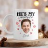 Custom Photo He/She's My Valentine Couple Mug HO82 893362 Custom Photo He/She's My Valentine Couple Mug HO82 893362