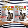 Custom Photo Horse And Rider Magazine - Personalized Mug Custom Photo Horse And Rider Magazine - Personalized Mug