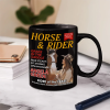 Custom Photo Horse And Rider Magazine - Personalized Mug Custom Photo Horse And Rider Magazine - Personalized Mug