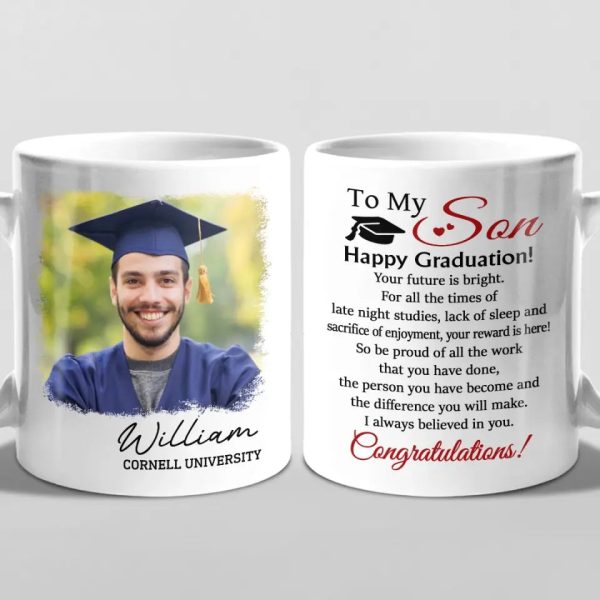 Custom Photo I Always Believed In You - Family Personalized Custom Mug - Graduation Gift For Family Members, Siblings, Brothers, Sisters Custom Photo I Always Believed In You - Family Personalized Custom Mug - Graduation Gift For Family Members, Siblings, Brothers, Sisters