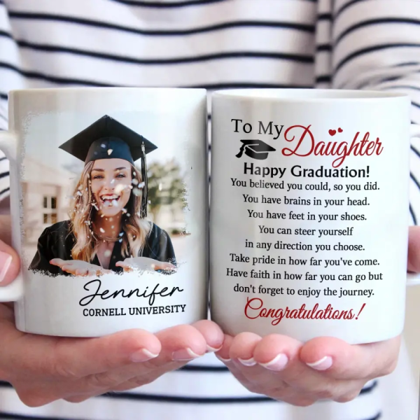 Custom Photo I Always Believed In You - Family Personalized Custom Mug - Graduation Gift For Family Members, Siblings, Brothers, Sisters Custom Photo I Always Believed In You - Family Personalized Custom Mug - Graduation Gift For Family Members, Siblings, Brothers, Sisters