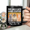 Custom Photo I Like Cats And Coffee Personalized Black Mug Gift For Cat Lovers LM32 895035 Custom Photo I Like Cats And Coffee Personalized Black Mug Gift For Cat Lovers LM32 895035
