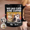 Custom Photo I Like Cats And Coffee Personalized Black Mug Gift For Cat Lovers LM32 895035 Custom Photo I Like Cats And Coffee Personalized Black Mug Gift For Cat Lovers LM32 895035
