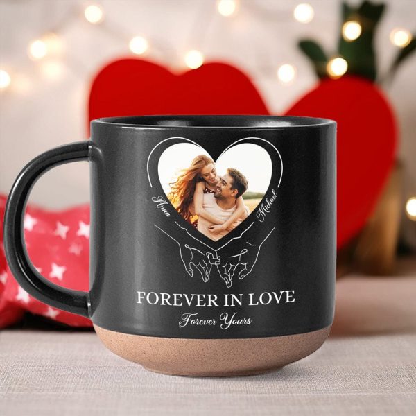 Custom Photo I Love You Always And Forever Valentine's Day Pottery Mug TH10 892273 Custom Photo I Love You Always And Forever Valentine's Day Pottery Mug TH10 892273