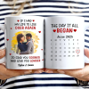 Custom Photo I Met You Liked You Love You Forever - Personalized Mug