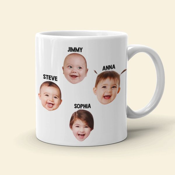 Custom Photo Kid, Good Looks, Mom, Personalized Mug, Gift For Mother Custom Photo Kid, Good Looks, Mom, Personalized Mug, Gift For Mother