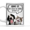 Custom Photo Let's Admit It - Personalized 3D Inflated Effect Ceramic Mug - Gift For Pet Lovers | NA94 Custom Photo Let's Admit It - Personalized 3D Inflated Effect Ceramic Mug - Gift For Pet Lovers | NA94