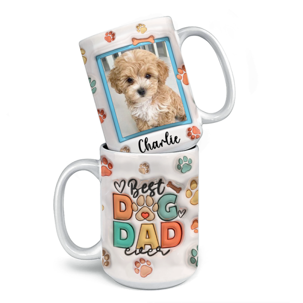 Custom Photo Love Me Love My Dog - Dog & Cat Personalized Custom 3D Inflated Effect Printed Mug - Christmas Gift For Pet Owners, Pet Lovers Custom Photo Love Me Love My Dog - Dog & Cat Personalized Custom 3D Inflated Effect Printed Mug - Christmas Gift For Pet Owners, Pet Lovers