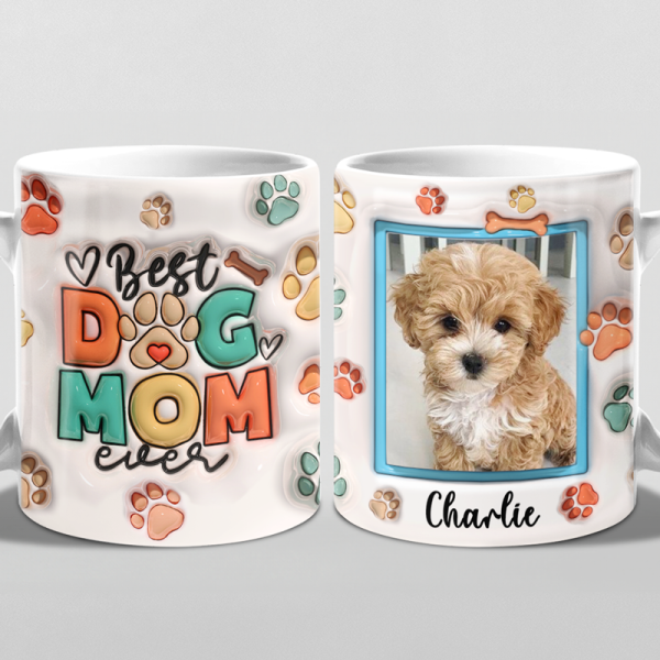 Custom Photo Love Me Love My Dog - Dog & Cat Personalized Custom 3D Inflated Effect Printed Mug - Christmas Gift For Pet Owners, Pet Lovers Custom Photo Love Me Love My Dog - Dog & Cat Personalized Custom 3D Inflated Effect Printed Mug - Christmas Gift For Pet Owners, Pet Lovers