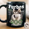 Custom Photo Magazine Black Mug - Personalized Birthday Gifts For Dog Cat Lovers, Dog Dad And Mom, Cat Owners - Sipping With My Fur Baby Custom Photo Magazine Black Mug - Personalized Birthday Gifts For Dog Cat Lovers, Dog Dad And Mom, Cat Owners - Sipping With My Fur Baby
