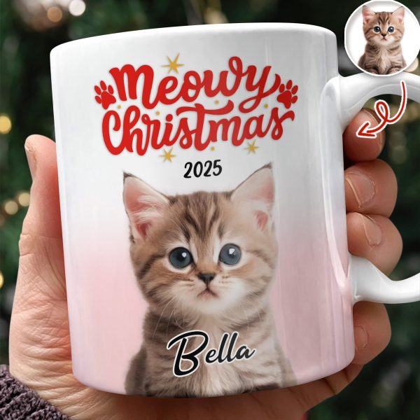 Custom Photo Meoway Christmas Mug TH10 896097 Custom Photo Meoway Christmas Mug TH10 896097