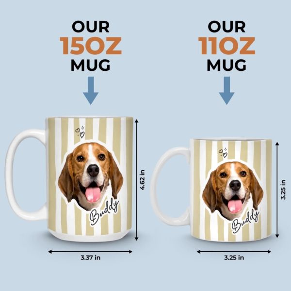 Custom Photo Mug - Personalized Birthday Gifts For Dog Cat Lovers, Dog Dad And Mom, Cat Owners - Best Gift Ever Custom Photo Mug - Personalized Birthday Gifts For Dog Cat Lovers, Dog Dad And Mom, Cat Owners - Best Gift Ever
