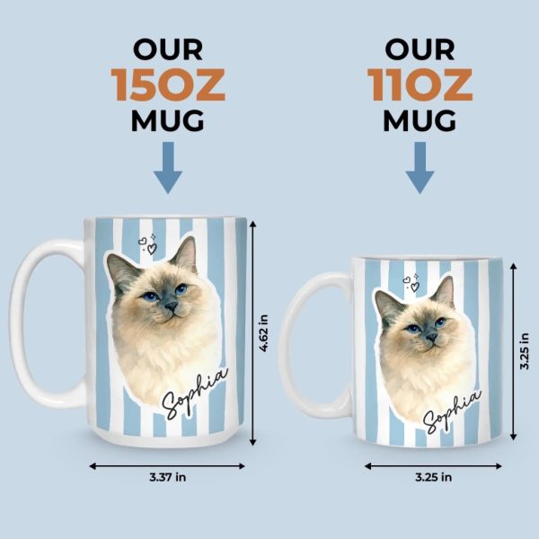 Custom Photo Mug - Personalized Birthday Gifts For Dog Cat Lovers, Dog Dad And Mom, Cat Owners - Home Feels Warmer With You Custom Photo Mug - Personalized Birthday Gifts For Dog Cat Lovers, Dog Dad And Mom, Cat Owners - Home Feels Warmer With You