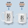 Custom Photo Mug - Personalized Birthday Gifts For Dog Cat Lovers, Dog Dad And Mom, Cat Owners - Serial Treat Killer