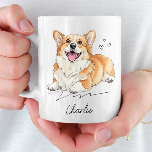 Custom Photo Mug - Personalized Christmas Birthday Gifts For Dog Cat Lovers, Dog Dad And Mom, Cat Owners - Dog Hair Is My Glitter Custom Photo Mug - Personalized Christmas Birthday Gifts For Dog Cat Lovers, Dog Dad And Mom, Cat Owners - Dog Hair Is My Glitter