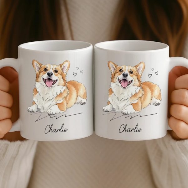 Custom Photo Mug - Personalized Christmas Birthday Gifts For Dog Cat Lovers, Dog Dad And Mom, Cat Owners - Dog Hair Is My Glitter Custom Photo Mug - Personalized Christmas Birthday Gifts For Dog Cat Lovers, Dog Dad And Mom, Cat Owners - Dog Hair Is My Glitter