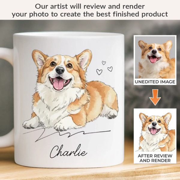 Custom Photo Mug - Personalized Christmas Birthday Gifts For Dog Cat Lovers, Dog Dad And Mom, Cat Owners - Dog Hair Is My Glitter Custom Photo Mug - Personalized Christmas Birthday Gifts For Dog Cat Lovers, Dog Dad And Mom, Cat Owners - Dog Hair Is My Glitter