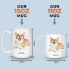 Custom Photo Mug - Personalized Christmas Birthday Gifts For Dog Cat Lovers, Dog Dad And Mom, Cat Owners - Dog Hair Is My Glitter Custom Photo Mug - Personalized Christmas Birthday Gifts For Dog Cat Lovers, Dog Dad And Mom, Cat Owners - Dog Hair Is My Glitter