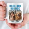 Custom Photo Mug - Personalized Christmas Birthday Gifts For Dog Cat Lovers, Dog Dad And Mom, Cat Owners - Little Girl, Big Love Custom Photo Mug - Personalized Christmas Birthday Gifts For Dog Cat Lovers, Dog Dad And Mom, Cat Owners - Little Girl, Big Love