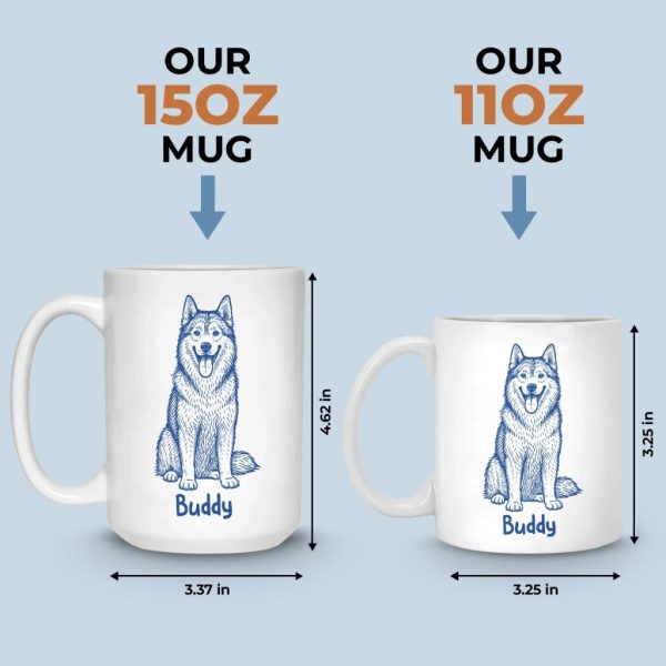 Custom Photo Mug - Personalized Christmas Birthday Gifts For Dog Cat Lovers, Dog Dad And Mom, Cat Owners - Love Begins With A Wet Nose Custom Photo Mug - Personalized Christmas Birthday Gifts For Dog Cat Lovers, Dog Dad And Mom, Cat Owners - Love Begins With A Wet Nose