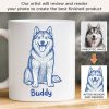 Custom Photo Mug - Personalized Christmas Birthday Gifts For Dog Cat Lovers, Dog Dad And Mom, Cat Owners - Love Begins With A Wet Nose Custom Photo Mug - Personalized Christmas Birthday Gifts For Dog Cat Lovers, Dog Dad And Mom, Cat Owners - Love Begins With A Wet Nose