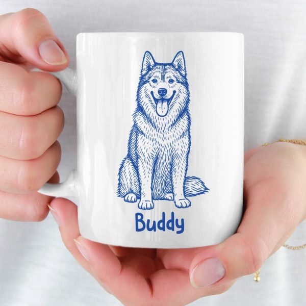 Custom Photo Mug - Personalized Christmas Birthday Gifts For Dog Cat Lovers, Dog Dad And Mom, Cat Owners - Love Begins With A Wet Nose Custom Photo Mug - Personalized Christmas Birthday Gifts For Dog Cat Lovers, Dog Dad And Mom, Cat Owners - Love Begins With A Wet Nose