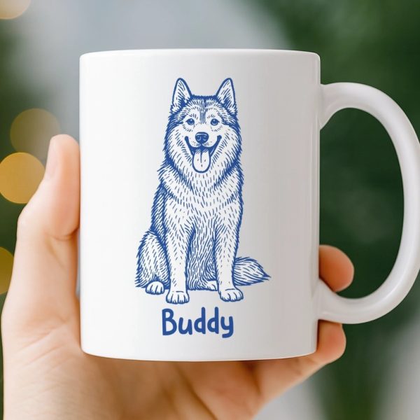 Custom Photo Mug - Personalized Christmas Birthday Gifts For Dog Cat Lovers, Dog Dad And Mom, Cat Owners - Love Begins With A Wet Nose Custom Photo Mug - Personalized Christmas Birthday Gifts For Dog Cat Lovers, Dog Dad And Mom, Cat Owners - Love Begins With A Wet Nose