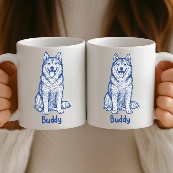 Custom Photo Mug - Personalized Christmas Birthday Gifts For Dog Cat Lovers, Dog Dad And Mom, Cat Owners - Love Begins With A Wet Nose Custom Photo Mug - Personalized Christmas Birthday Gifts For Dog Cat Lovers, Dog Dad And Mom, Cat Owners - Love Begins With A Wet Nose