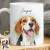 Custom Photo Mug - Personalized Christmas Birthday Gifts For Dog Cat Lovers, Dog Dad And Mom, Cat Owners - My Sunshine Pup Custom Photo Mug - Personalized Christmas Birthday Gifts For Dog Cat Lovers, Dog Dad And Mom, Cat Owners - My Sunshine Pup