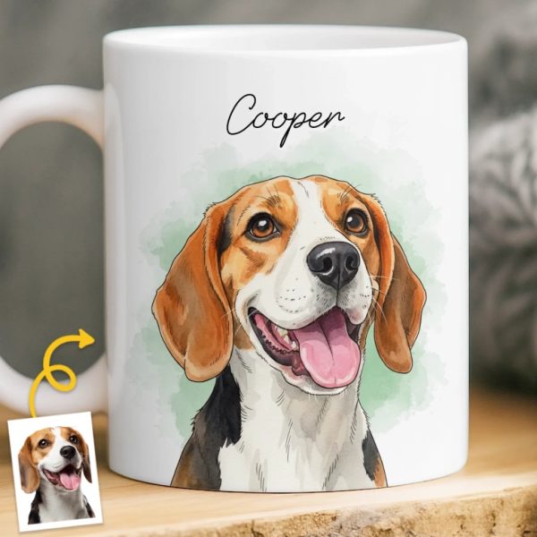 Custom Photo Mug - Personalized Christmas Birthday Gifts For Dog Cat Lovers, Dog Dad And Mom, Cat Owners - My Sunshine Pup Custom Photo Mug - Personalized Christmas Birthday Gifts For Dog Cat Lovers, Dog Dad And Mom, Cat Owners - My Sunshine Pup