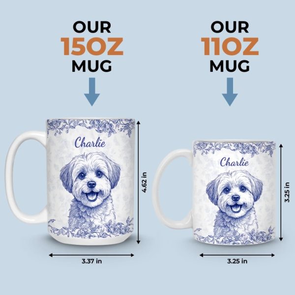 Custom Photo Mug - Personalized Christmas Birthday Gifts For Dog Cat Lovers, Dog Dad And Mom, Cat Owners - Pawsitive Chaos Only