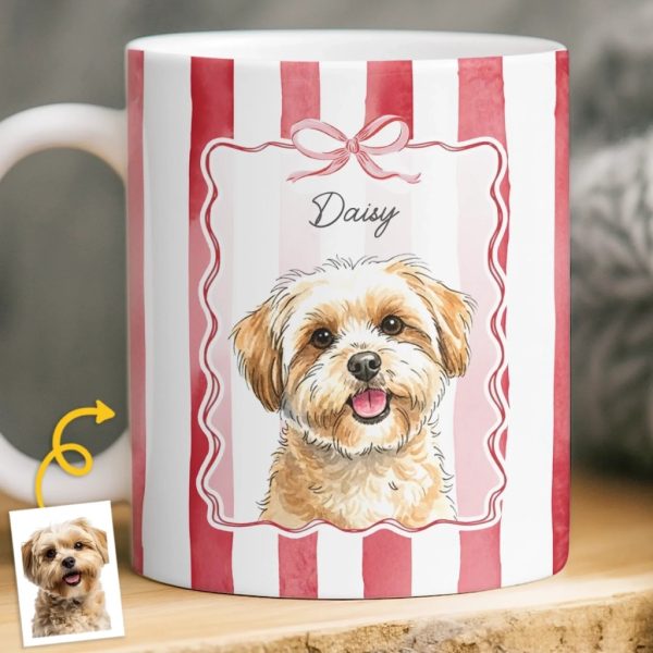 Custom Photo Mug - Personalized Christmas Birthday Gifts For Dog Cat Lovers, Dog Dad And Mom, Cat Owners - Sweetest Companion Custom Photo Mug - Personalized Christmas Birthday Gifts For Dog Cat Lovers, Dog Dad And Mom, Cat Owners - Sweetest Companion