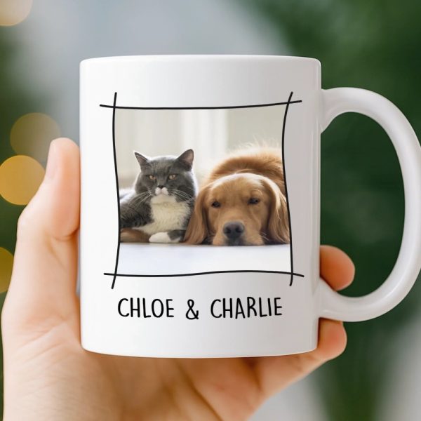 Custom Photo Mug - Personalized Christmas Birthday Gifts For Dog Cat Lovers, Dog Dad And Mom, Cat Owners - Your Daily Chore Reminder Custom Photo Mug - Personalized Christmas Birthday Gifts For Dog Cat Lovers, Dog Dad And Mom, Cat Owners - Your Daily Chore Reminder