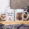 Custom Photo Mug For Grandmother Personalized Mug, I Love You Grandma Gift With Custom Name