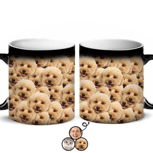 Custom Photo Mug Pattern - Gift For Yourself - Personalized Color Changing Mug Custom Photo Mug Pattern - Gift For Yourself - Personalized Color Changing Mug