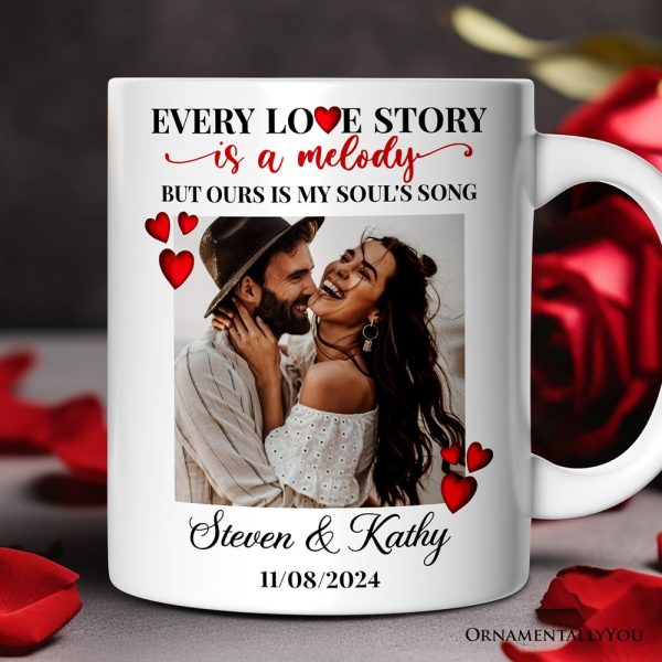 Custom Photo Mugs for Couple Lovers, Personalized Anniversary Mug Gift for Him Her Mug Custom Photo Mugs for Couple Lovers, Personalized Anniversary Mug Gift for Him Her Mug