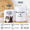 Custom Photo My Humans Are Getting Engaged Married - Personalized White Edge-to-Edge Mug Custom Photo My Humans Are Getting Engaged Married - Personalized White Edge-to-Edge Mug