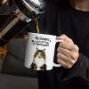 Custom Photo My Humans Are Getting Engaged Married - Personalized White Edge-to-Edge Mug Custom Photo My Humans Are Getting Engaged Married - Personalized White Edge-to-Edge Mug