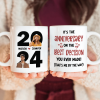 Custom Photo On The Best Decision Couples Mug N304 890010