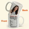 Custom Photo Perfect Wife Nutrition Facts - Personalized Ceramic Mug - Gift For Couple, Husband Wife NH96 Custom Photo Perfect Wife Nutrition Facts - Personalized Ceramic Mug - Gift For Couple, Husband Wife NH96