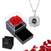 Custom Photo Projection Heart Necklace Gift Set Custom Photo Projection Heart Necklace Gift Set