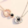 Custom Photo Projection Heart Necklace Gift Set Custom Photo Projection Heart Necklace Gift Set