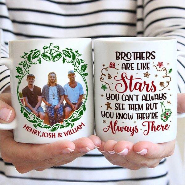 Custom Photo The Greatest Gift Was Each Other - Christmas Gift For Family And Friends - Personalized Custom Mug Custom Photo The Greatest Gift Was Each Other - Christmas Gift For Family And Friends - Personalized Custom Mug